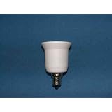 口金変換　アダプタ　Ｅ１２　を　Ｅ２６　へ　（＋３１ｍｍ）【全数を日本で検品】