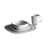 Denby White Squares 16 Piece Boxed Tableware Set