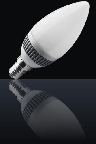 E14 SES LED Candle Bulb 4w, Warm White, 40W Equivalent 