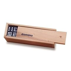 Domino - Doppel 9 in Holzkiste