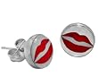 Valentine Kiss Earrings - Sold as a Pair