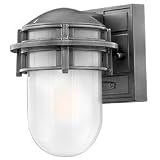 Hinkley Reef Lanterns/Wall Mounted Entrance Hematite