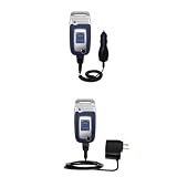 Essential Kit for the Sony Ericsson Z525a - includes Car and Wall Charger with Rapid Charge Technology - Gomadic Brand w/ TipExchange Technology