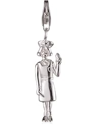 VINANI brand Germany 925 Sterling Silver Charm Pendant Nurse shiny HKRA