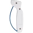 AccuSharp 1D Sharpener with Multi Lingual Packaging & White Handles