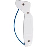 AccuSharp 1D Sharpener with Multi Lingual Packaging & White Handles