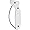 AccuSharp 1D Sharpener with Multi Lingual Packaging & White Handles