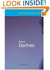 Roland Barthes (Routledge Critical Thinkers)