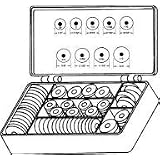 Buy Flat Faucet Washer Bibb Kit - 280 Piece Kit