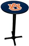 Auburn Tigers Pub Table with Black Commercial Base