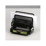Wire Mesh Mini Sorter with Drawer, Pewter (ELD55045)