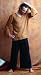 Men's Green V-Neck Shirt