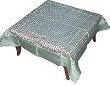 Tablecloth in Tissue Silk Handmade Home Decor from India (btc077)