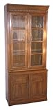 Wall Unit with Glass Doors Woodworking Paper Plan