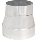 Imperial #GV1749 6x3 Galvanized Taper Reducer