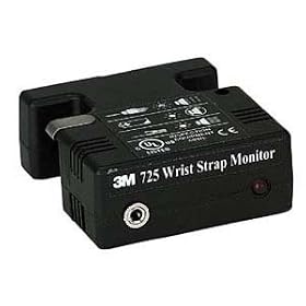 3M Wrist Strap Monitor, 725, Dual Conductor, Portable