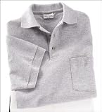 Golf Shirt with Pocket Pique Knit Cotton by Anvil (Style# 6003)