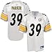 Reebok NFL Equipment Pittsburgh Steelers #39 Willie Parker White Replica Football Jersey
