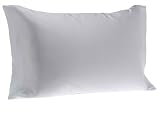 American Textile Acetate Satin Queen Pillow Cover, Blue