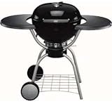 Weber One Touch 1361001 22.5 Charcoal Grill with 363 sq. in. Cooking Area, High-Capacity Ash Catcher and Hinged Cooking Grate