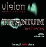 Thomastik Vision Titanium Orchestra 4/4 Violin String Set - Medium Gauge