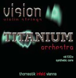 Thomastik Vision Titanium Orchestra 4/4 Violin A String - Medium - Hydroalium/Synthetic