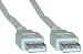 USB Type A Male / Type A Male Cable, 2.0 Version, 15 ft