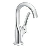 Moen Fina S41707 One-Handle High Arc Bathroom Faucet, Chrome