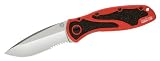 Kershaw Ken Onion Red Blur Serrated Folding Knife with Speed Safe