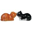 Westland Giftware Kissing Cats Salt & Pepper Shaker Set