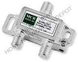 Broadband RF splitter 2 output MoCA® enabling 5-1200MHz