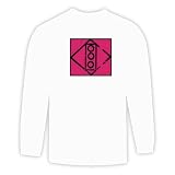 Long Sleeve T-shirt with indication, signal, light, traffic Large White