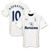 11-12 Tottenham Home Jersey + Adebayor 10-XL