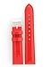 Watch Band Patent Leather Red Ladies Built In Spring Bars