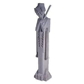 Large Midway Gardens Sprite Sculpture with Scepter by Frank Lloyd Wright
