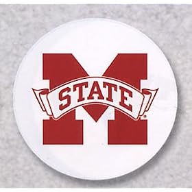AutoCoaster ~ Mississippi State Bulldogs ~ Tile Drink Coaster for car cupholder by AbsorbaStone