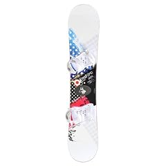 Tashiro Sports Snowboard-Set Dots mit F2 Bindung, mehrfarbig, vormontiert
