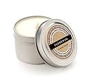 Paddywax Classic Travel Candle for Fall & Winter - Almond Cocoa