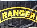 NEOPlex Economy 3' x 5' Military Flag - Army Rangers Black