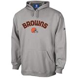 Reebok Cleveland Browns Ash Double Arch Hoody Sweatshirt