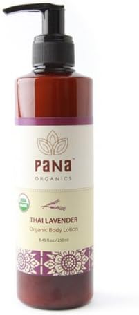 Pana Organics USDA Certified Organic 8 oz Body Lotion - Thai Lavender