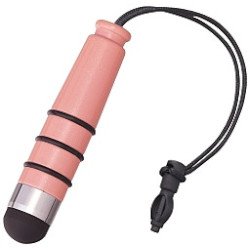 プリンストンテクノロジー iPad/iPhone/iPod touch専用タッチペンミニ(ピンキーオレンジ) PIP-TPM2P