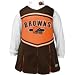 Reebok Cleveland Browns Brown Juvenile 2-Piece Cheerleader Dress