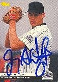 Jamey Wright, Asheville Tourists - Rockies Affiliate Autographed Card