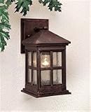 Minka Lavery Lights 8561-51 Small Wall Mount Light - Rust - Solid Brass Outdoor Lighting