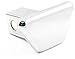 CURT 21900 Chrome Steel Trailer Hitch Cover, Fits 1-1/4-Inch Receiver