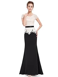 Scoop Neck Mermaid Natural   Waistline Satin Floor Length Lace Applique Prom Dress 
