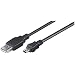 1,8m Wentronic USB 2.0 Kabel USB Anschlusskabel A/Stecker - B mini 5pol/Stecker 1.8 m