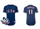New Yu Darvish Jersey: Texas Rangers Authentic Majestic Blue Cool Base On-Field Jersey Size 50 (Large)