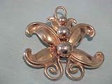 Gold Washed Butterfly Pin